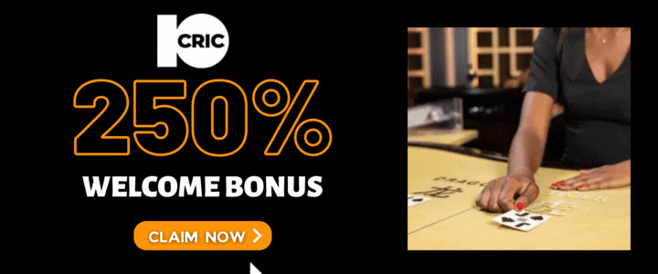 10CRIC 250% Deposit Bonus- Playing Live Dragon Tiger Winning Strategy