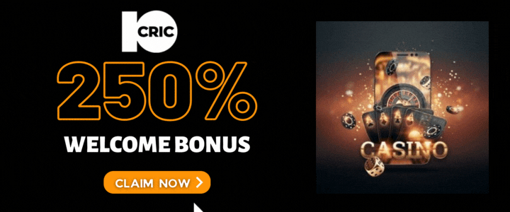 10CRIC 250% Deposit Bonus- 10CRIC Mobile Casino