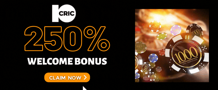 10CRIC 250% Deposit Bonus - 10CRIC Secure Gaming - 1